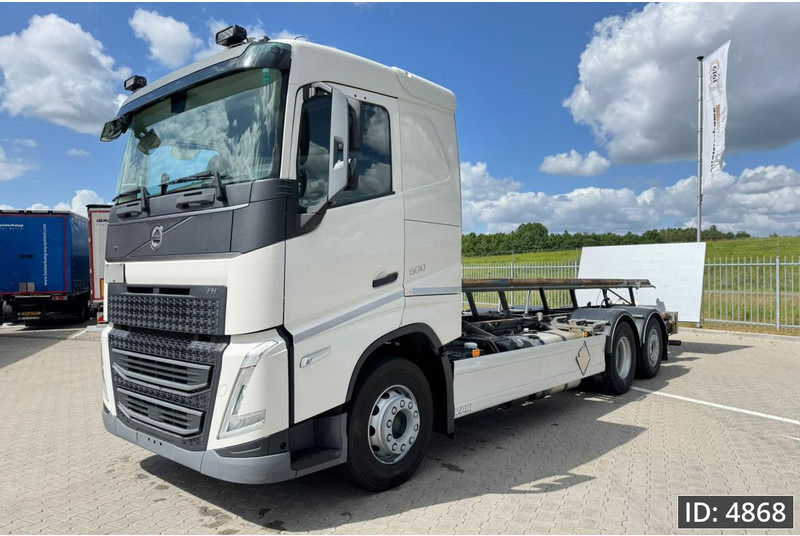 Volvo FH 500 Globetrotter, Euro 6, / 6x2 / Hydraulic body / frame 7.4 m / Tail lift - شاحنات الحاويات/ جسم علوي قابل للتغيير شاحنة: صور 1 Volvo FH 500 Globetrotter, Euro 6, / 6x2 / Hydraulic body / frame 7.4 m / Tail lift - شاحنات الحاويات/ جسم علوي قابل للتغيير شاحنة: صور 1