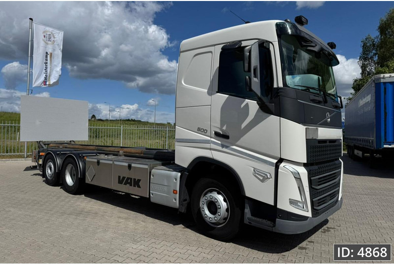 Volvo FH 500 Globetrotter, Euro 6, / 6x2 / Hydraulic body / frame 7.4 m / Tail lift - شاحنات الحاويات/ جسم علوي قابل للتغيير شاحنة: صور 4 Volvo FH 500 Globetrotter, Euro 6, / 6x2 / Hydraulic body / frame 7.4 m / Tail lift - شاحنات الحاويات/ جسم علوي قابل للتغيير شاحنة: صور 4