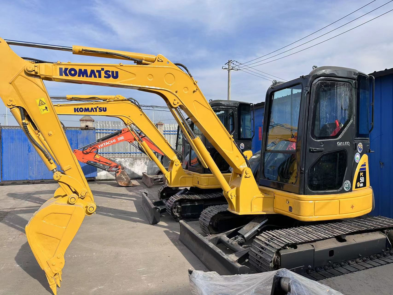 Komatsu PC50 - حفارات زحافة: صور 2 Komatsu PC50 - حفارات زحافة: صور 2