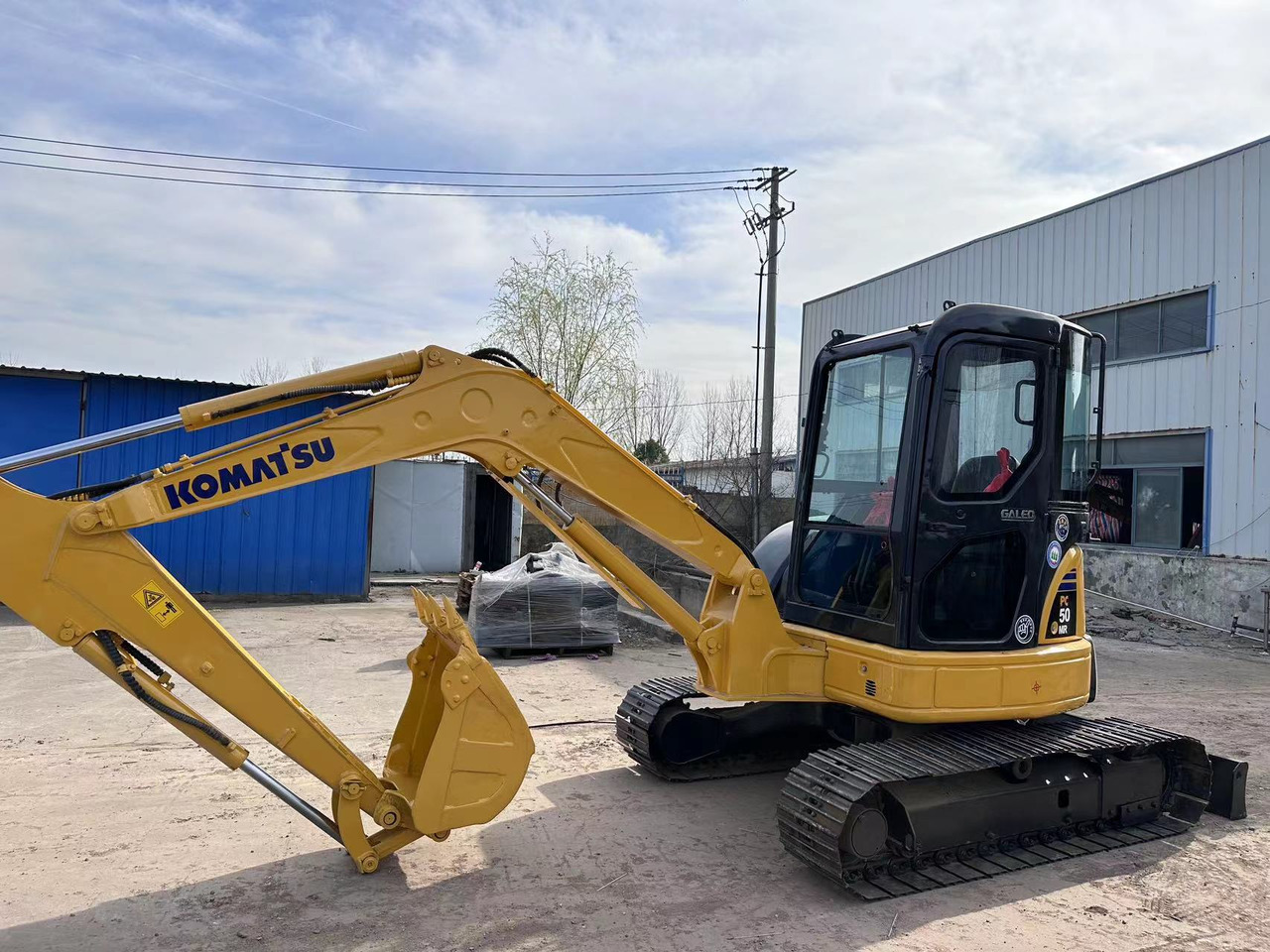 Komatsu PC50 - حفارات زحافة: صور 1 Komatsu PC50 - حفارات زحافة: صور 1