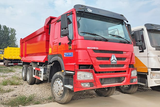 SINOTRUK Howo 371 10 Wheeler Used Dump Trucks for Sale in Congo - قلابات: صور 1 SINOTRUK Howo 371 10 Wheeler Used Dump Trucks for Sale in Congo - قلابات: صور 1
