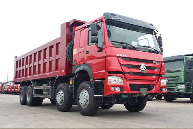 SINOTRUK Sinotruk Howo 380 8X4 Dump Truck for Sale in Senegal - قلابات: صور 3 SINOTRUK Sinotruk Howo 380 8X4 Dump Truck for Sale in Senegal - قلابات: صور 3