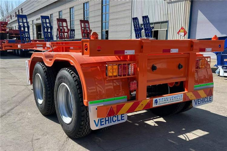 TITAN 2 Axle 20ft Container Chassis Trailer for Sale In Jamaica - الشاسية نصف مقطورة: صور 5 TITAN 2 Axle 20ft Container Chassis Trailer for Sale In Jamaica - الشاسية نصف مقطورة: صور 5
