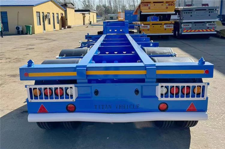 TITAN 2 Axle 20ft ISO Tank Chassis Trailer for Sale In Papua New Guinea - الشاسية نصف مقطورة: صور 4 TITAN 2 Axle 20ft ISO Tank Chassis Trailer for Sale In Papua New Guinea - الشاسية نصف مقطورة: صور 4