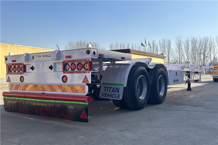 TITAN 2 Axle 40ft Container Transport Trailer for Sale In Nigeria - الشاسية نصف مقطورة: صور 5 TITAN 2 Axle 40ft Container Transport Trailer for Sale In Nigeria - الشاسية نصف مقطورة: صور 5