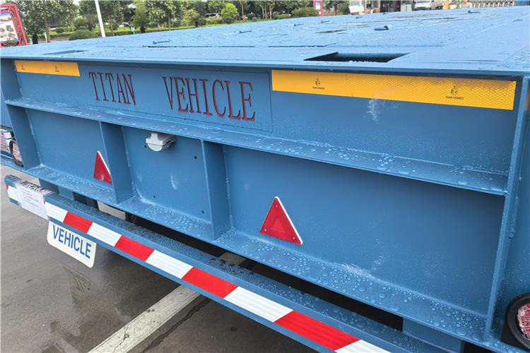 TITAN 2 Axle 80 Ton Detachable Gooseneck Trailer for Sale In Nigeria - عربة مسطحة منخفضة نصف مقطورة: صور 4 TITAN 2 Axle 80 Ton Detachable Gooseneck Trailer for Sale In Nigeria - عربة مسطحة منخفضة نصف مقطورة: صور 4