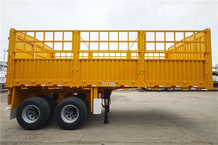 TITAN 2 Axle Fence Semi Trailer for Sale In Senegal - شاحنة نقل المواشي نصف مقطورة: صور 2 TITAN 2 Axle Fence Semi Trailer for Sale In Senegal - شاحنة نقل المواشي نصف مقطورة: صور 2