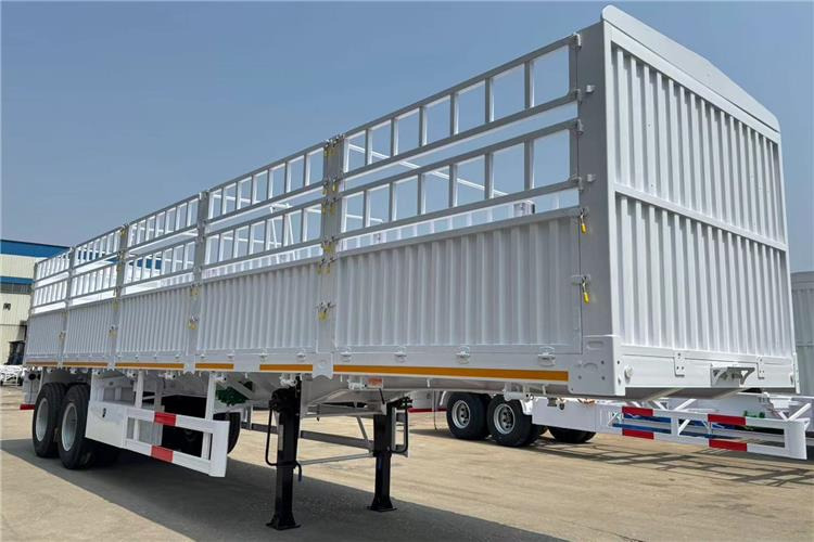 TITAN 2 Axle Fence Semi Trailer with Bogie Suspension for Sale In Nigeria - شاحنة نقل المواشي نصف مقطورة: صور 1 TITAN 2 Axle Fence Semi Trailer with Bogie Suspension for Sale In Nigeria - شاحنة نقل المواشي نصف مقطورة: صور 1