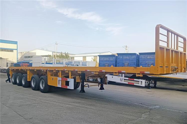 TITAN 4 Axle 13M Flatbed Trailer Price for Sale In Zimbabwe - نصف مقطورة مسطحة: صور 1 TITAN 4 Axle 13M Flatbed Trailer Price for Sale In Zimbabwe - نصف مقطورة مسطحة: صور 1