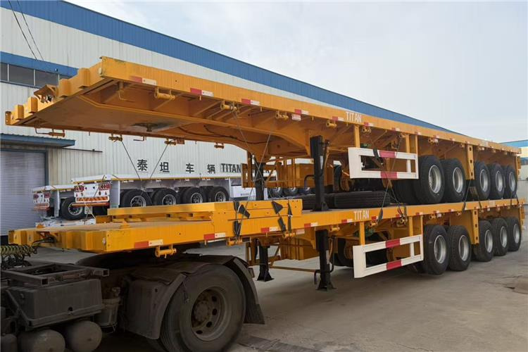 TITAN 4 Axle 13M Flatbed Trailer Price for Sale In Zimbabwe - نصف مقطورة مسطحة: صور 4 TITAN 4 Axle 13M Flatbed Trailer Price for Sale In Zimbabwe - نصف مقطورة مسطحة: صور 4