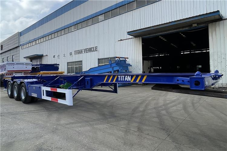 TITAN 40ft Container Chassis Trailer for Sale In Guam - الشاسية نصف مقطورة: صور 3 TITAN 40ft Container Chassis Trailer for Sale In Guam - الشاسية نصف مقطورة: صور 3