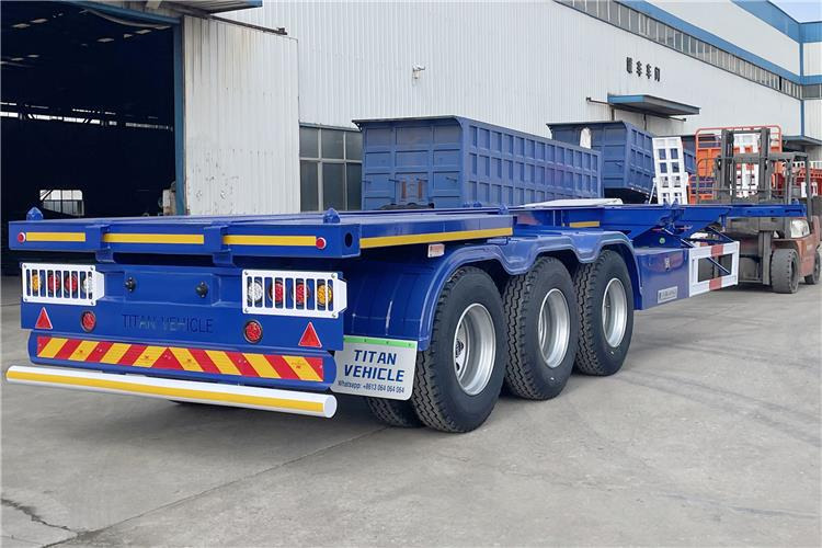 TITAN 40ft Container Chassis Trailer for Sale In Guam - الشاسية نصف مقطورة: صور 1 TITAN 40ft Container Chassis Trailer for Sale In Guam - الشاسية نصف مقطورة: صور 1