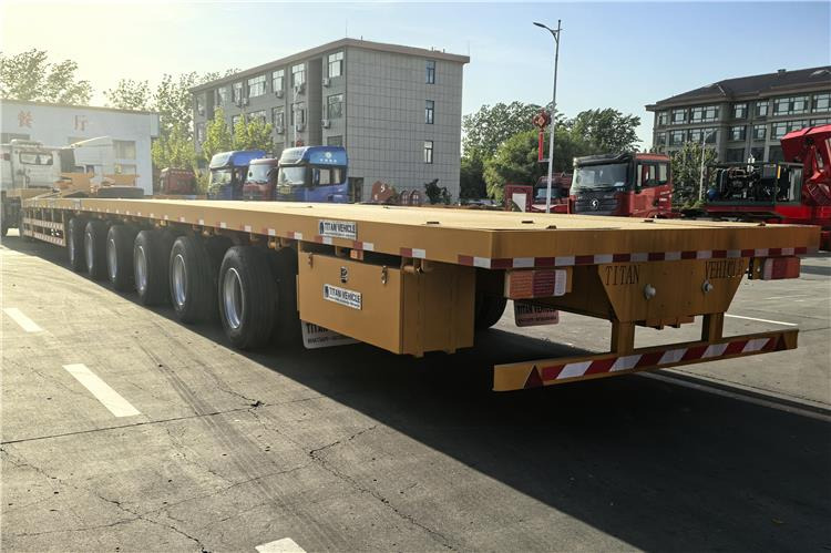 TITAN 6 Axle 62m Extendable Trailer for Sale In Ghana - نصف مقطورة مسطحة: صور 2 TITAN 6 Axle 62m Extendable Trailer for Sale In Ghana - نصف مقطورة مسطحة: صور 2