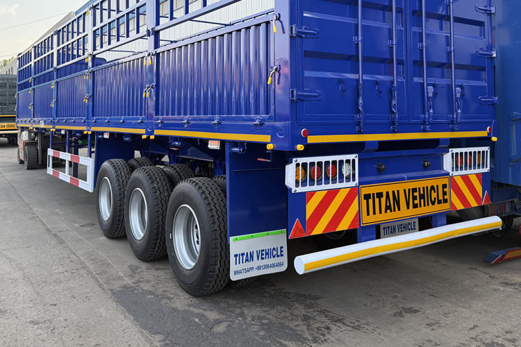 TITAN Ffence Cargo Trailer for Sale in Mali - شاحنة نقل المواشي نصف مقطورة: صور 4 TITAN Ffence Cargo Trailer for Sale in Mali - شاحنة نقل المواشي نصف مقطورة: صور 4