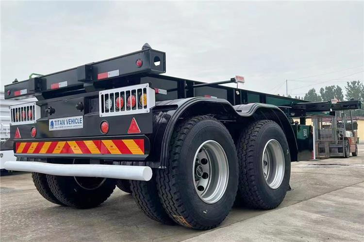 TITAN In Stock 20 ft Shipping Container Trailer for Sale In Ghana - الشاسية نصف مقطورة: صور 4 TITAN In Stock 20 ft Shipping Container Trailer for Sale In Ghana - الشاسية نصف مقطورة: صور 4