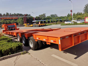 TITAN Lowboy Gooseneck Trailer for Sale in Malawi - عربة مسطحة منخفضة نصف مقطورة: صور 2 TITAN Lowboy Gooseneck Trailer for Sale in Malawi - عربة مسطحة منخفضة نصف مقطورة: صور 2