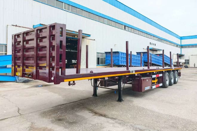 TITAN New 3 Axle Flatbed Trailers for Sale in Malawi - نصف مقطورة مسطحة: صور 3 TITAN New 3 Axle Flatbed Trailers for Sale in Malawi - نصف مقطورة مسطحة: صور 3