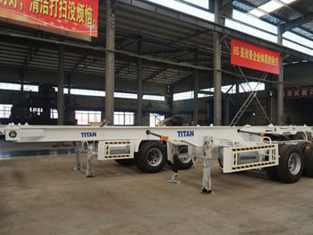 TITAN Shipping Container Trailer for Sale in Ghana - الشاسية نصف مقطورة: صور 1 TITAN Shipping Container Trailer for Sale in Ghana - الشاسية نصف مقطورة: صور 1