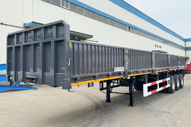 TITAN Side Wall Semi Trailer for Sale in Tanzania - نصف مقطورة مسطحة: صور 4 TITAN Side Wall Semi Trailer for Sale in Tanzania - نصف مقطورة مسطحة: صور 4