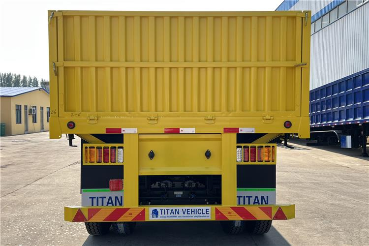 TITAN Triple Axle Trailer with Drop Side Trailer for Sale In Ghana - نصف مقطورة مسطحة: صور 5 TITAN Triple Axle Trailer with Drop Side Trailer for Sale In Ghana - نصف مقطورة مسطحة: صور 5