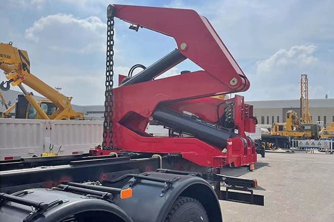 XCMG 20 Ft Side Lifter Truck for Sale in Papua New Guinea - شاحنات الحاويات/ جسم علوي قابل للتغيير شاحنة: صور 2 XCMG 20 Ft Side Lifter Truck for Sale in Papua New Guinea - شاحنات الحاويات/ جسم علوي قابل للتغيير شاحنة: صور 2