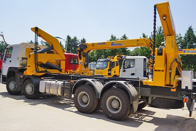 XCMG 20Ft Container Side Lift Truck for Sale in Guyana - شاحنات الحاويات/ جسم علوي قابل للتغيير شاحنة: صور 1 XCMG 20Ft Container Side Lift Truck for Sale in Guyana - شاحنات الحاويات/ جسم علوي قابل للتغيير شاحنة: صور 1