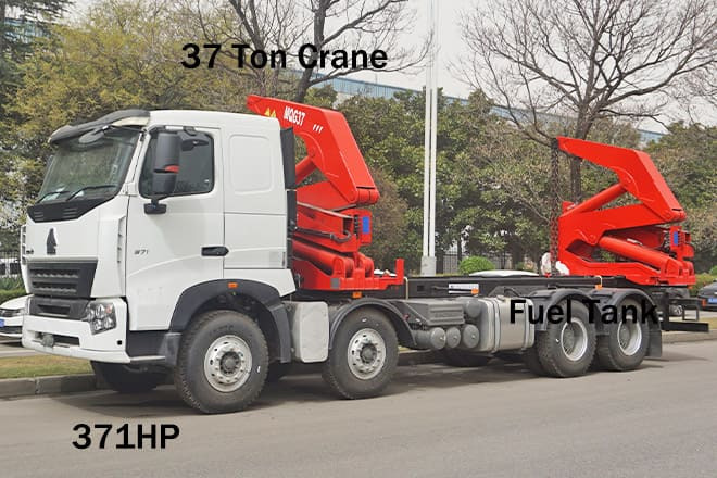 XCMG 37 Ton Side Loader Truck for Sale in Mexico - شاحنات الحاويات/ جسم علوي قابل للتغيير شاحنة: صور 2 XCMG 37 Ton Side Loader Truck for Sale in Mexico - شاحنات الحاويات/ جسم علوي قابل للتغيير شاحنة: صور 2