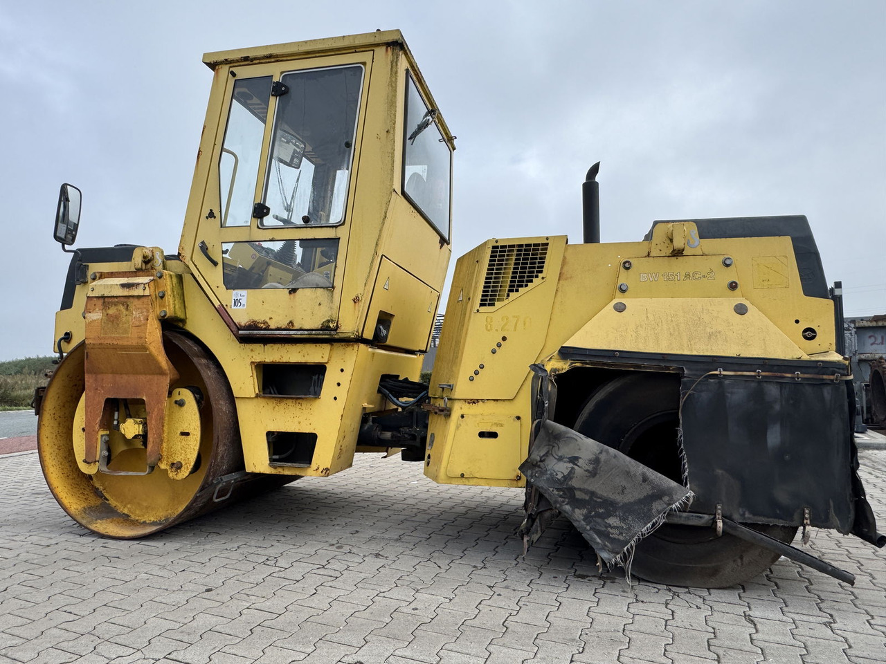 Bomag BW 151 AC-2 - مدحلة المختلطة: صور 5 Bomag BW 151 AC-2 - مدحلة المختلطة: صور 5