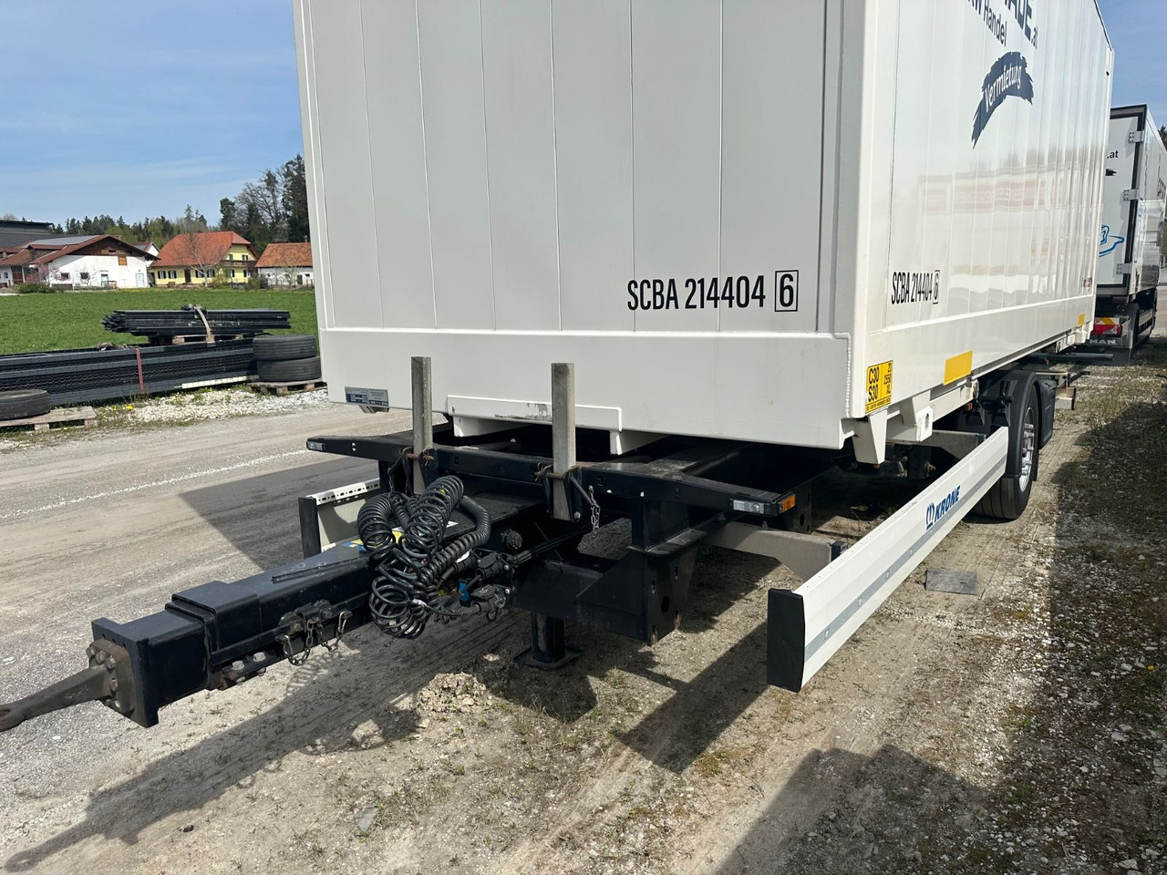 Krone ZE 1 Achs Maxi TÜV neu - شاحنات الحاويات/ جسم علوي قابل للتغيير مقطورة: صور 1 Krone ZE 1 Achs Maxi TÜV neu - شاحنات الحاويات/ جسم علوي قابل للتغيير مقطورة: صور 1