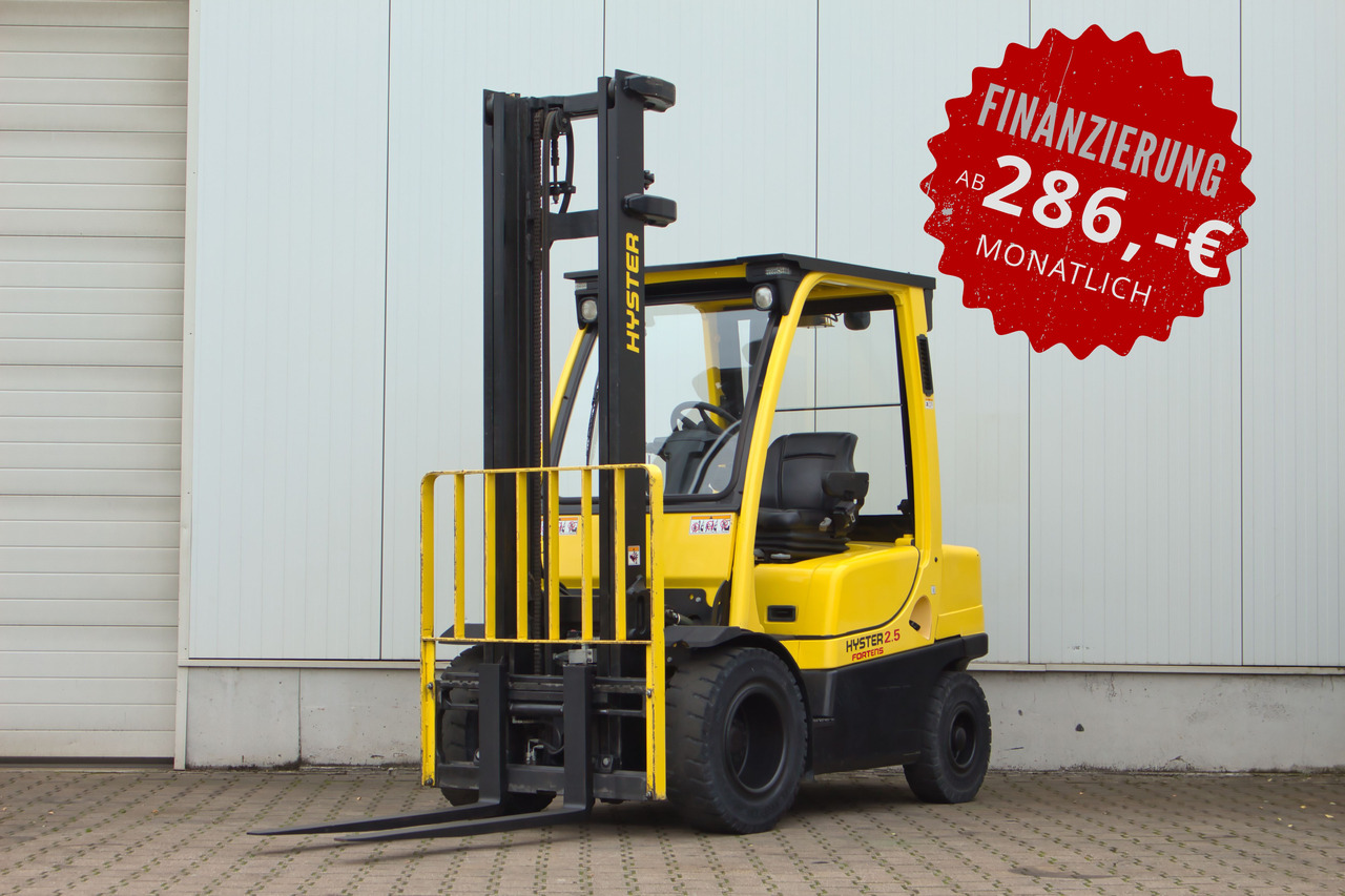 HYSTER Hyster H2.5FT - nur 1370h - Bj. 2013 - mit Beleuchtung - رافعة شوكية ديزل: صور 1 HYSTER Hyster H2.5FT - nur 1370h - Bj. 2013 - mit Beleuchtung - رافعة شوكية ديزل: صور 1