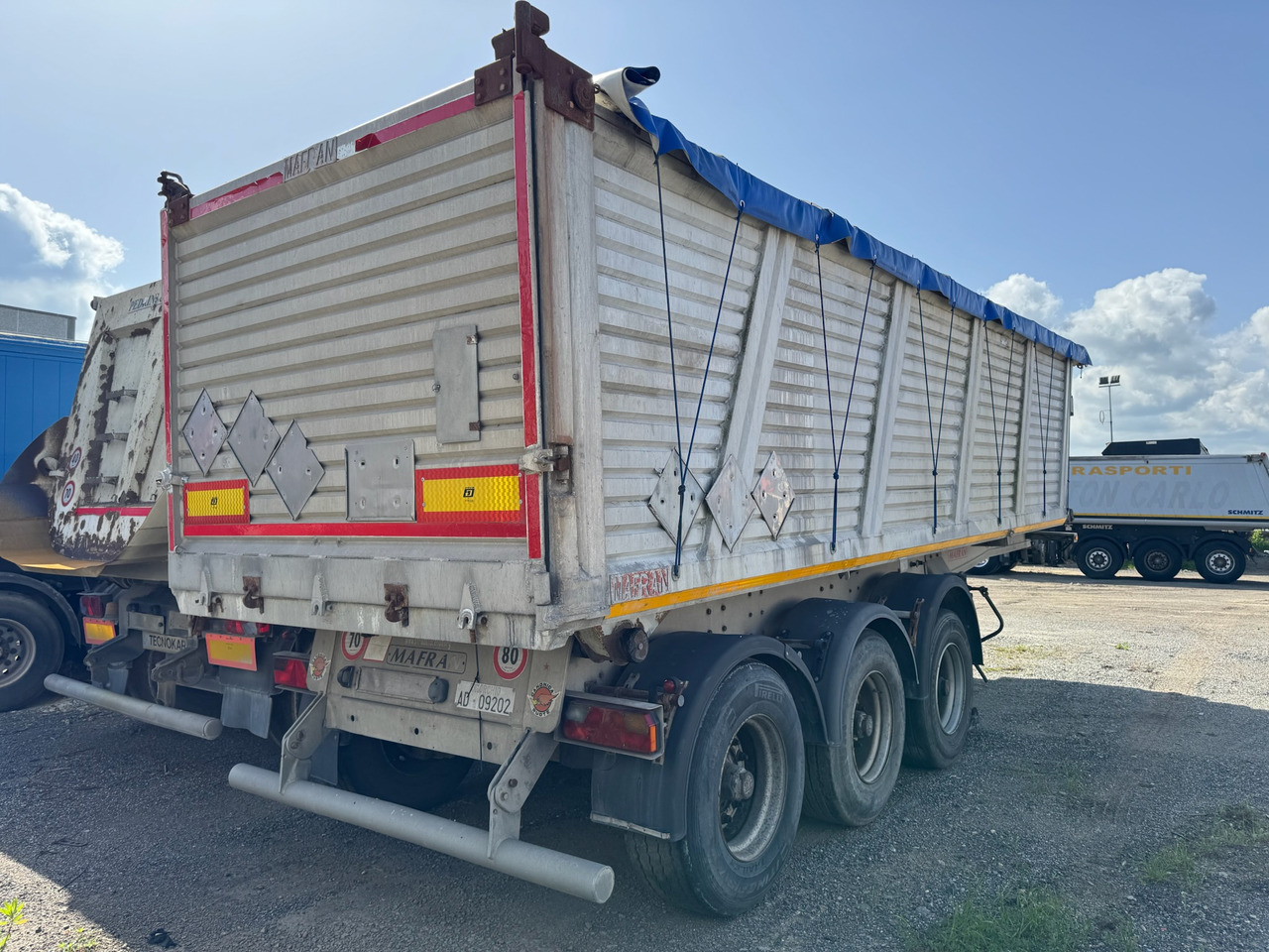 MAFRAN ALLUMINIO SRL S175BO - قلابة نصف مقطورة: صور 1 MAFRAN ALLUMINIO SRL S175BO - قلابة نصف مقطورة: صور 1