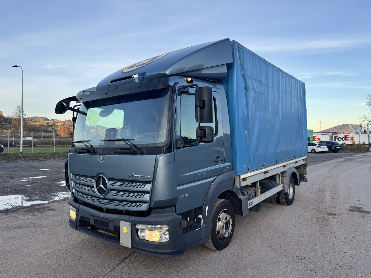 MERCEDES-BENZ Atego 818 - شاحنة ستارة: صور 1 MERCEDES-BENZ Atego 818 - شاحنة ستارة: صور 1