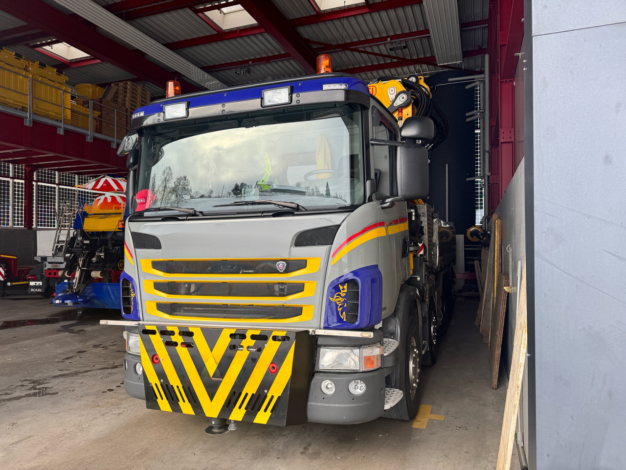 SCANIA G480 10x4 Fassi F950 *72‘000 KM* - شاحنة كرين: صور 4 SCANIA G480 10x4 Fassi F950 *72‘000 KM* - شاحنة كرين: صور 4