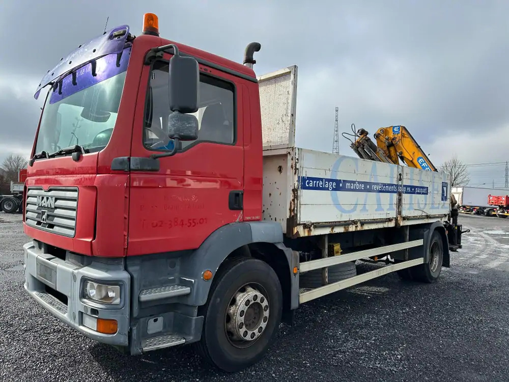 MAN TGM 18.280 *202000 km*Grue EFFER type 120 3 S*PREMIER PROPRIO - شاحنة كرين, شاحنات مسطحة: صور 2 MAN TGM 18.280 *202000 km*Grue EFFER type 120 3 S*PREMIER PROPRIO - شاحنة كرين, شاحنات مسطحة: صور 2