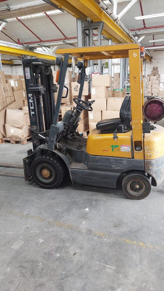 Gabelstapler TCM + Gas + 1,3 t Hub + Bj. 1999 - رافعة شوكية تعمل بالغاز: صور 1 Gabelstapler TCM + Gas + 1,3 t Hub + Bj. 1999 - رافعة شوكية تعمل بالغاز: صور 1