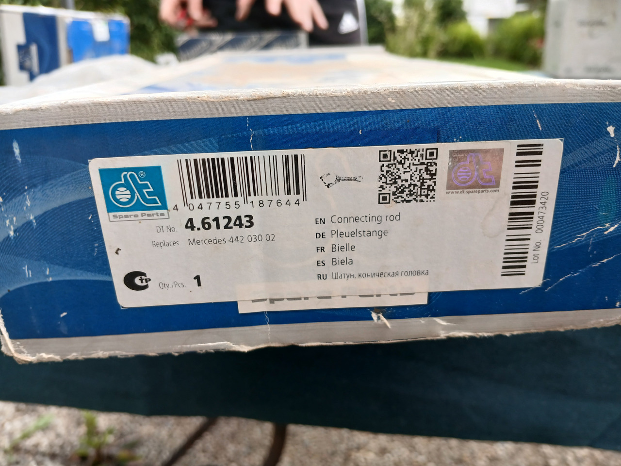 Conrod DT 461243 for Mercedes - ربط قضيب: صور 2 Conrod DT 461243 for Mercedes - ربط قضيب: صور 2