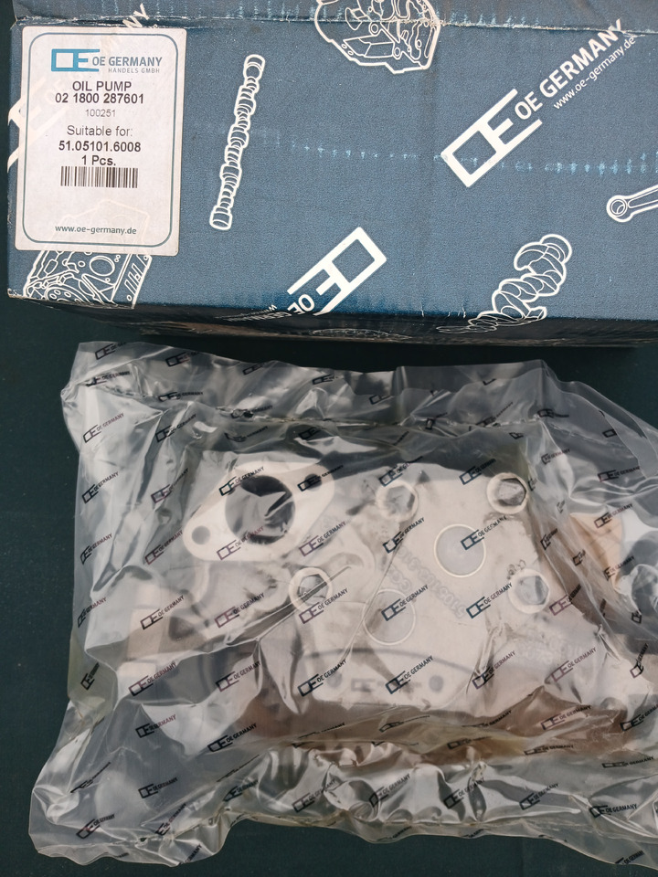 OE Germany Oilpump for MAN 0218002876008 - المحرك و قطع الغيار: صور 1 OE Germany Oilpump for MAN 0218002876008 - المحرك و قطع الغيار: صور 1