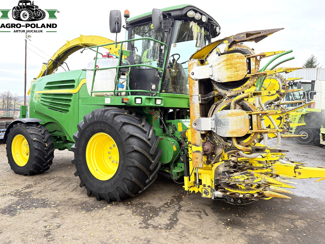 JOHN DEERE 7480 - ProDrive - 4x4 - 2014 rok - Kemper 360 plus - Pickup 630c - 40 km/h - حصادة الأعلاف: صور 1 JOHN DEERE 7480 - ProDrive - 4x4 - 2014 rok - Kemper 360 plus - Pickup 630c - 40 km/h - حصادة الأعلاف: صور 1