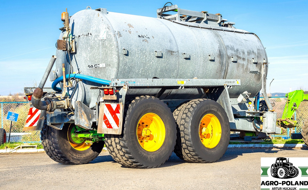 JOSKIN 14000 TS KOMFORT 2 - 2007 ROK - 14000 L - SKRĘTNA OŚ - صهريج السماد السائل: صور 3 JOSKIN 14000 TS KOMFORT 2 - 2007 ROK - 14000 L - SKRĘTNA OŚ - صهريج السماد السائل: صور 3