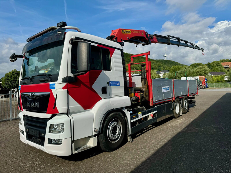 MAN TGS 26.460 6x2 Lenk-Liftachse Palfingerkran PK 22002 hi Fahrerha - شاحنات مسطحة, شاحنة كرين: صور 3 MAN TGS 26.460 6x2 Lenk-Liftachse Palfingerkran PK 22002 hi Fahrerha - شاحنات مسطحة, شاحنة كرين: صور 3