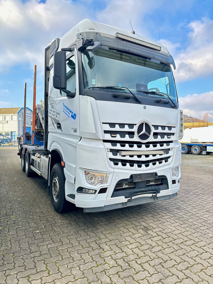 Mercedes Arocs 3358 L 6x4 Radstand 4500 Arocs 3358 L 6x4 Blatt-Luft Gefedert - شاحنة قطع الأشجار: صور 4 Mercedes Arocs 3358 L 6x4 Radstand 4500 Arocs 3358 L 6x4 Blatt-Luft Gefedert - شاحنة قطع الأشجار: صور 4