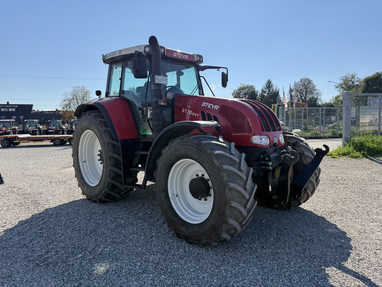 Steyr CVT 6170 - جرار: صور 1 Steyr CVT 6170 - جرار: صور 1
