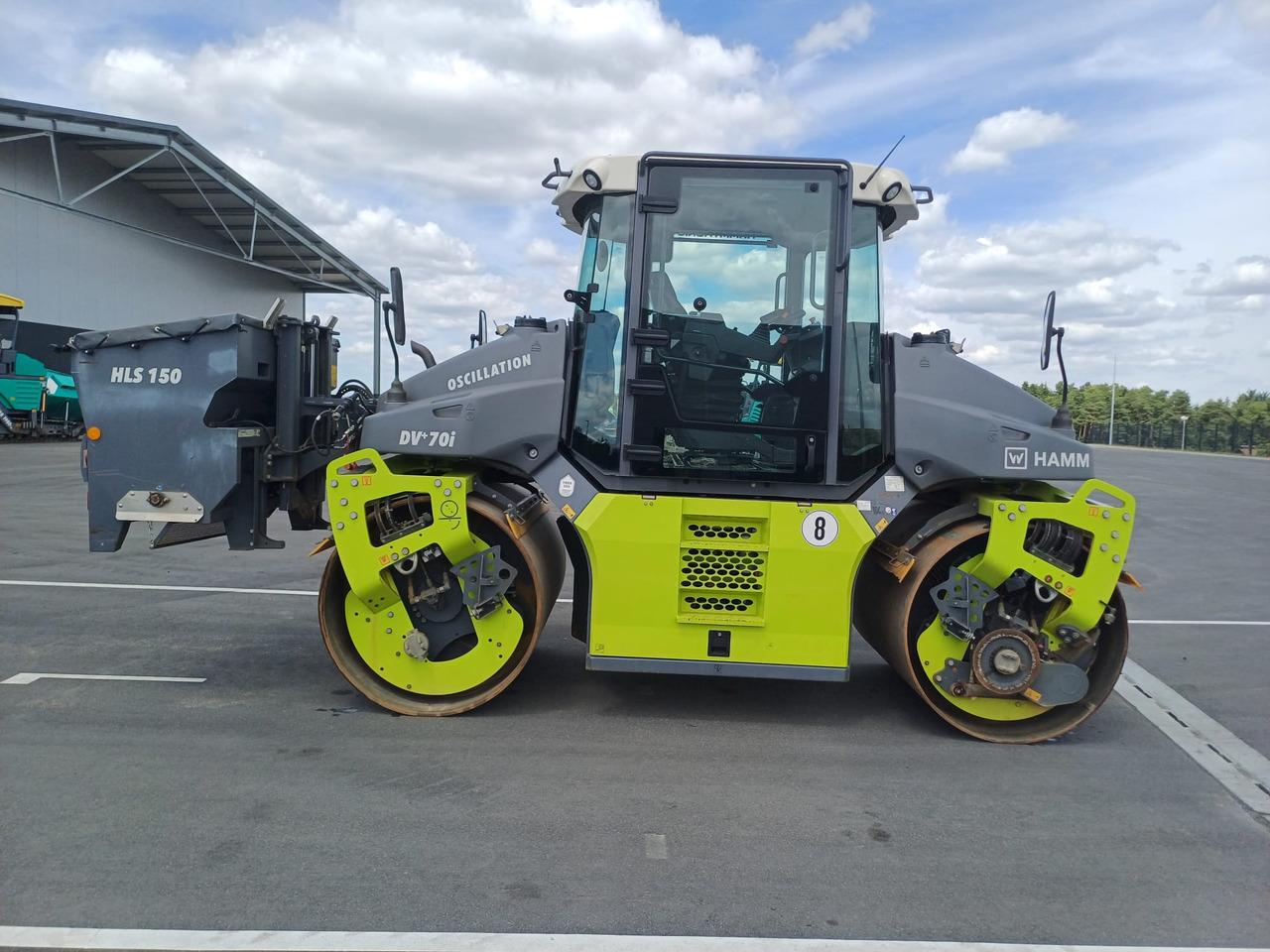 HAMM DV+ 70i VO-S - مدحلة الأسفلت: صور 2 HAMM DV+ 70i VO-S - مدحلة الأسفلت: صور 2