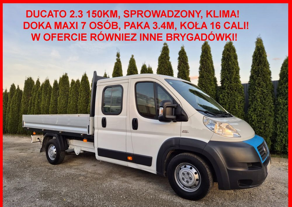 Fiat DUCATO 2.3 150KM / - الشاحنات الصغيرة كابينة مزدوجة: صور 1 Fiat DUCATO 2.3 150KM / - الشاحنات الصغيرة كابينة مزدوجة: صور 1