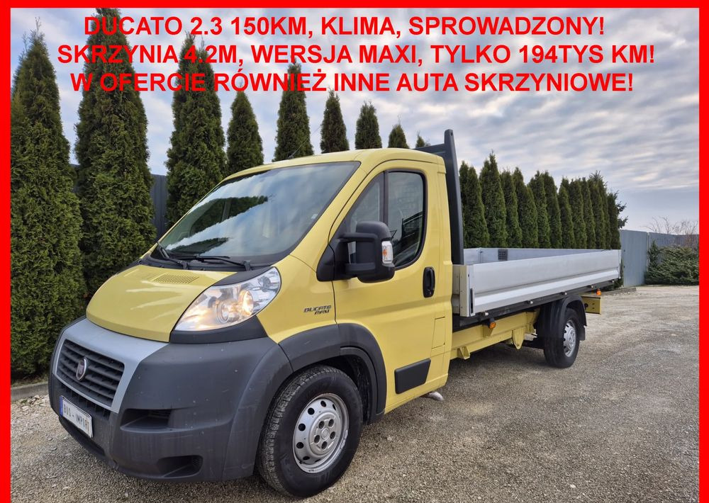 Fiat DUCATO 2.3 MultiJet 150KM - الشاحنات الصغيرة المسطحة: صور 2 Fiat DUCATO 2.3 MultiJet 150KM - الشاحنات الصغيرة المسطحة: صور 2