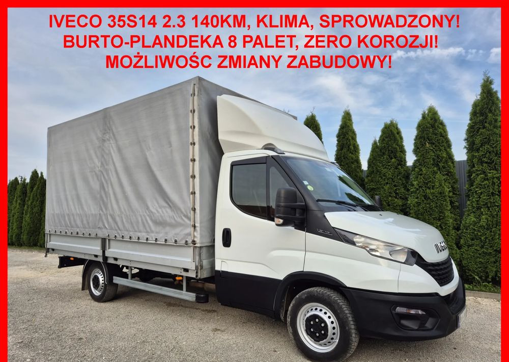 Iveco 35s14 140KM - الشاحنات الصغيرة ستائر: صور 1 Iveco 35s14 140KM - الشاحنات الصغيرة ستائر: صور 1