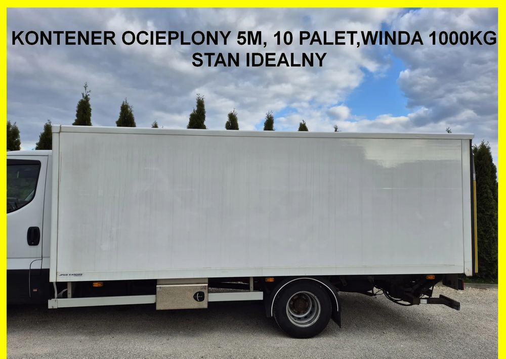 Kontener izoterma 10 palet Winda 1000kg 2016 rok, Niski, Iveco 70, Stan idealny! - بصندوق مغلق: صور 1 Kontener izoterma 10 palet Winda 1000kg 2016 rok, Niski, Iveco 70, Stan idealny! - بصندوق مغلق: صور 1