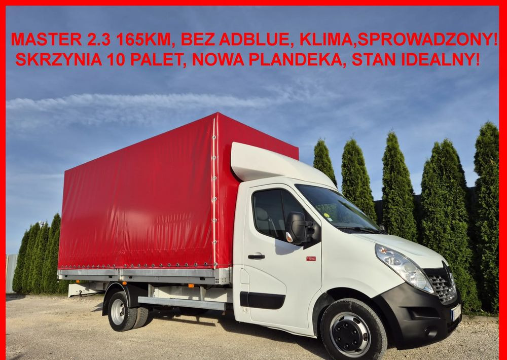 Renault Master 2.3 165KM Bez Adblue Skrzyniowy - الشاحنات الصغيرة ستائر: صور 1 Renault Master 2.3 165KM Bez Adblue Skrzyniowy - الشاحنات الصغيرة ستائر: صور 1