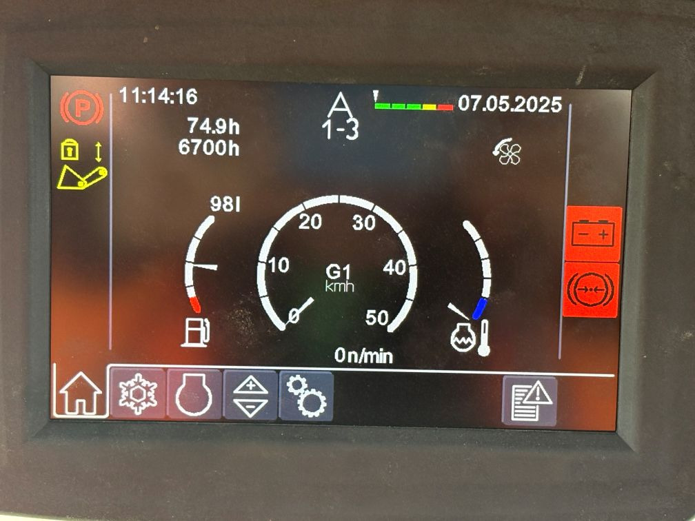 اللودر بعجل Liebherr L538: صور 19