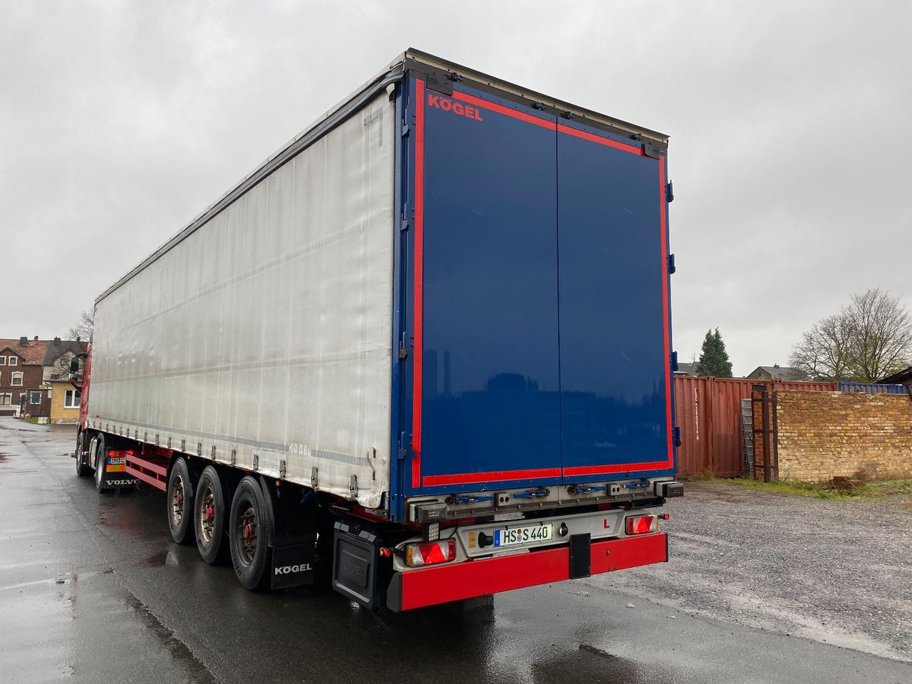 Kögel 3-achs Curtainsider / Edscha/Lenkachse/RSAB - الخيمة نصف مقطورة: صور 2 Kögel 3-achs Curtainsider / Edscha/Lenkachse/RSAB - الخيمة نصف مقطورة: صور 2
